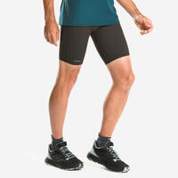 Men's Trail Running Tights Emboss - Black/bronze - UK 41" / EU 2XL