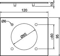 REHAU 17200231410 AFDEKPLAAT CEE SIGNA R9001