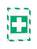 Durable DURAFRAME Magnetic Signage Hazard Frame | 5 Pack | A4 Green & White