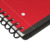 Oxford International A4+ Polypropylen doppelspiralgebundenes Meetingbook, kariert 5 mm, 80 Blatt, grau, SCRIBZEE® kompatibel