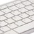 R-Go Clavier Compact, QWERTY (US), blanc, filaire