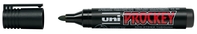 Marker Uni-Prockey, Rundspitze, Schreibfarbe: schwarz