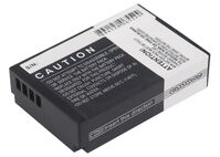 Camera Battery for Canon 6.1Wh Li-ion 7.4V 820mAh Black, 6.1Wh Li-ion 7.4V 820mAh Black, EOS 100D, EOS M, EOS M2, EOS-M, Rebel Kamera- / Camcorder-Batterien