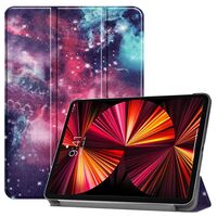 Cover for iPad Pro 11" 1,2,3 Gen. 2018-2021 for iPad Pro 11inch 1/2/3 Gen (2018-2021) Tri-fold Caster Hard Shell Cover with Auto Wake Tablet-Hüllen