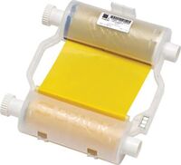 Yellow Heavy-duty Ribbon to , print white B-595 material ,