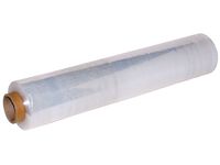 Rekwikkelfolie breedte 500 mm, dikte 17mµ transparant (rol 300 meter)