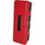 Piros/fekete tűzoltókészülék-tároló doboz