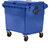 Műanyag hulladéktároló, DIN EN 840