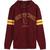 SUDADERA CON CAPUCHA COTTON BRUSHED HARRY POTTER DARK RED