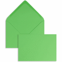 Briefumschläge 80x114mm (DIN C7) 120g/qm gummiert VE=100 Stück smaragd