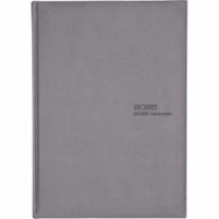 Planungsbuch A4 1 Tag/2 Seiten grau 2024