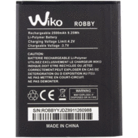 Akku für Wiko Robby Li-Ion 3,7 Volt 2500 mAh schwarz