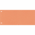 Trennstreifen 10,5x24cm VE=100 Stück orange