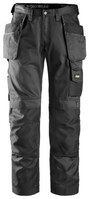 Snickers Workwear werkbroek - met holsterzakken - Workwear - 3212 - zwart - maat 108