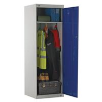 Large capacity uniform lockers - 2 compartment