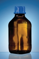 Gewindeflaschen Natron-Kalk-Glas braun | Nennvolumen: 2500 ml