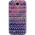 Xccess Cover Samsung Galaxy S4 I9500/I9505 Purple Aztec