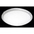 Deckenleuchte SILVER mit silberner Dekoration, Ø 30cm, E27, chrom / Glas weiß satiniert