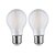 LED Filamentlampe Birnenform, E27, 7W, 4000K, 806lm, matt, 2er-Pack