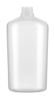 Square-shouldered bottles series 302 PE-LD 1000ml round without closure