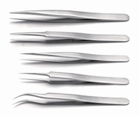 High Precision Tweezers anti-Magnetic anti-Acid Version Straight