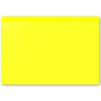 BEAVERS SELF ADHESIVE YELLOW DOCUMENT POCKET ID 310 X 215MMCAP4HY/10