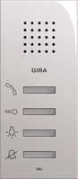 GIRA 125003 Wohnungsstation AP System 55 Reinweiß glänzend