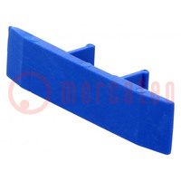 Protection; blue; Width: 8.2mm; polyamide; -25÷120°C; UL94V-0