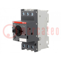 Motor breaker; 7.5kW; 208÷690VAC; for DIN rail mounting; IP20