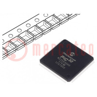 IC: PIC mikrokontroller; 2048kB; 2,2÷3,6VDC; SMD; LQFP176; PIC32