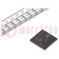 IC: PIC-Mikrocontroller; 64kB; 64MHz; 2,3÷5,5VDC; SMD; UQFN40; Tube