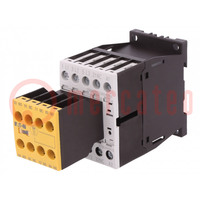 Contactor: 3-pole; NO x3; Auxiliary contacts: NC x3,NO x2; 9A