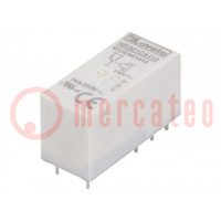 Relay: electromagnetic; SPDT; Ucoil: 110VAC; 16A; 16A/250VAC; 100mΩ