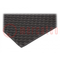 Damping mat; polyurethane; 600x500x7mm