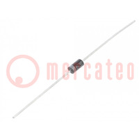 Diode: rectifying; THT; 1kV; 1A; Ammo Pack; Ifsm: 30A; DO41