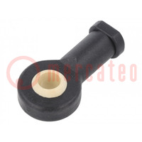 Ball joint; Øhole: 12mm; M12; 1.25; right hand thread,inside