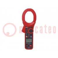 Misuratore: multifunzione; digitale,a tenaglie; Øcavo: 63mm; LCD