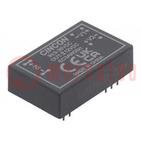 Converter: DC/DC; 3W; Uin: 9÷36V; Uout: 12VDC; Uout2: -12VDC; DIP24