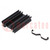 Heatsink: extruded; H; TO202,TO218,TO220,TOP3; black; L: 50mm