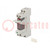 Relay: interface; DPDT; Ucoil: 24VAC; for DIN rail mounting