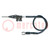 Probe accessories; black; Kit: cable,gripper x1