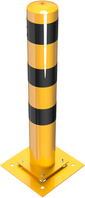 Modellbeispiel: Stahlrohrpoller/Rammschutzpoller -Bollard-, elastisch (Art. 40153npbg)