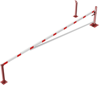 Modellbeispiel: Drehschranke, horizontal schwenkbar mit zwei Auflagestützen (Art. 4213.60-zbp)