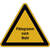 Protect, Abriebfeste Schilder ,mit individuellem Symbol, Form: Dreieck, SL: 20cm