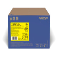 Brother TN-821XLY High Yield Yellow Toner Cartridge