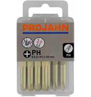 Projahn 1/4" STAR Bit L50 mm PH2 ZrN 10 Pack