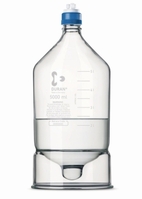 HPLC reservoir-bottle 5000 mlclear, conical, GL 45