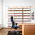 Bürostuhl / Chefsessel OFFICE-TEC Stoff dunkelblau hjh OFFICE