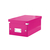 Archivbox Click & Store WOW DVD, Graukarton, pink