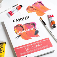 Canson Graduate Oil & Acrylic Papierblok voor handenarbeid 20 vel